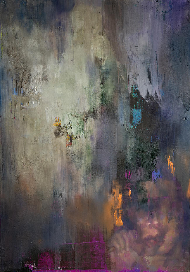 Contemplation,100 × 70 cm, 2024